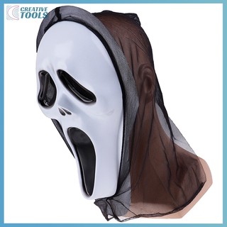 Mặt Nạ Hóa Trang halloween Hình Ma Kem Đáng Sợ Mới