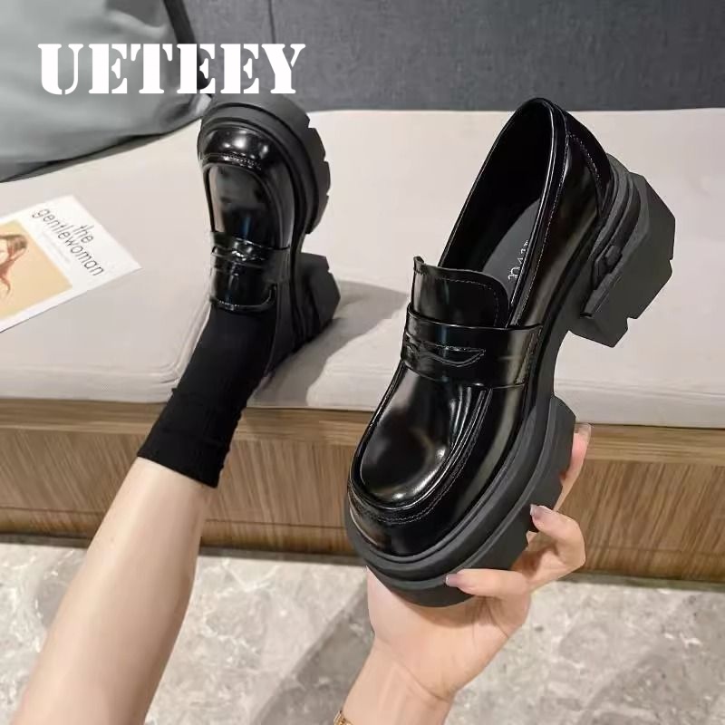 UETEEY  giày búp bê Mary Jane Lolita Đế da mềm đế êm thời trang Nhẹ nhàng Thanh lịch Đa dụng Đẹp mắt Phóng khoáng FLF23B0SA4 47Z231122