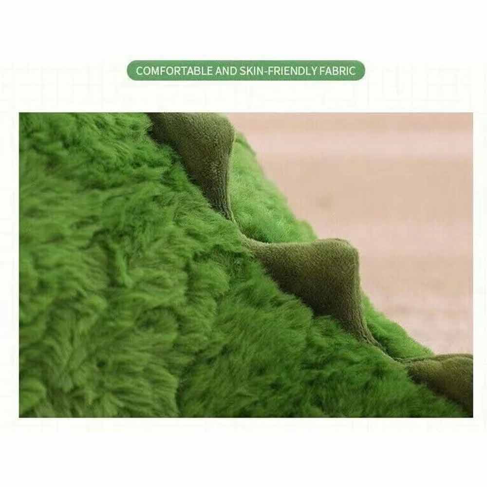 Green Dinosaur Plush Toy Dragon Egg Pillow Doll Gift Filling Soft Dinosaur