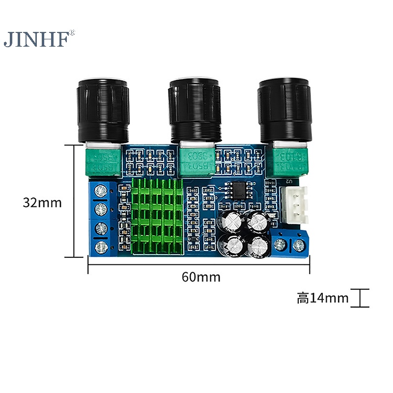 Bảng Mạch Khuếch Đại Âm Thanh Kỹ Thuật Số Công Suất Cao xh-m567 tpa3116d2 80w