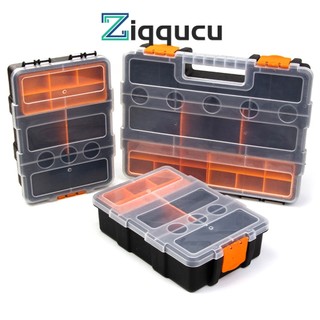 Hộp đựng ốc vít ZIQQUCU phân loại bằng nhựa nhám