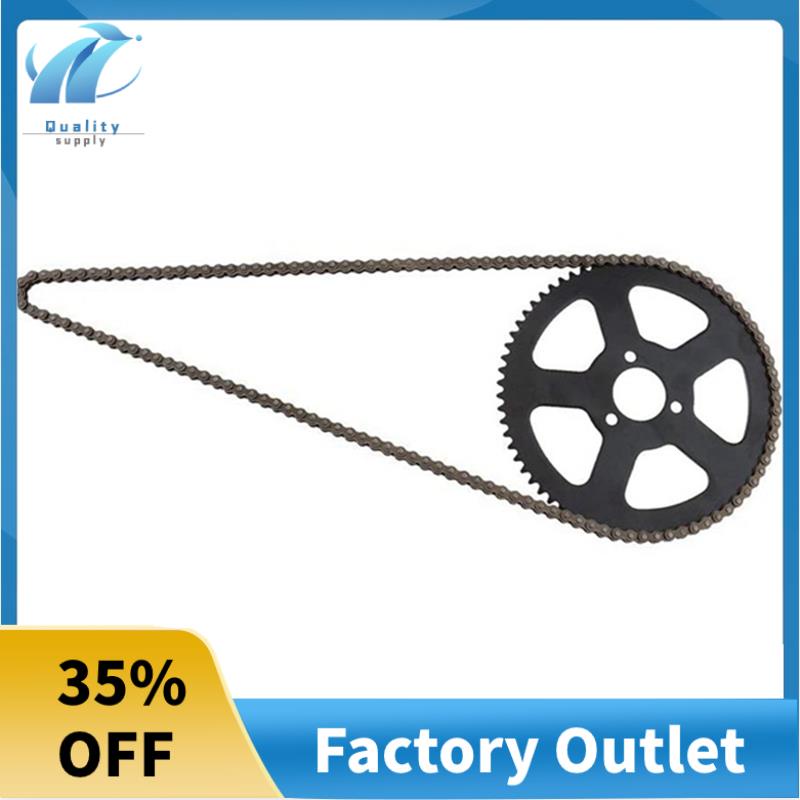 Bộ Xích 25h 136 + 68t Nhông Xích 2 Thì 47cc 49cc Thay Thế Cho Xe Đạp Địa Hình