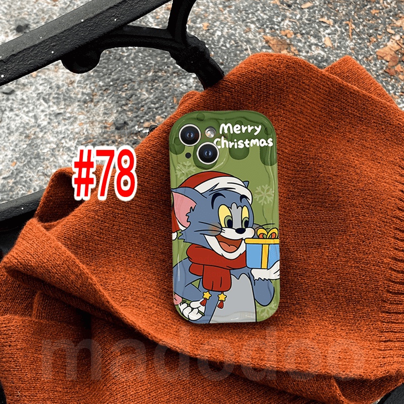 Cat Mouse Cheese Cartoon Couple ốp lưng Redmi Note 13 Pro+ 12S 4G 12 Pro Plus 5G 13C 12C A1 A2 11S 11 10C 10 9T 9C 9A POCO X5 Cute Full Fine hole Airbag Anti-fall Protection Soft Phone Case Christmas Gift Back Cover NY 78