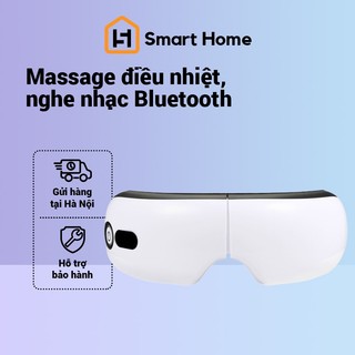 Thiết bị bảo vệ mắt, chườm nóng massage mắt, rung đa tần số, nghe nhạc Bluetooth giảm mỏi mắt massage