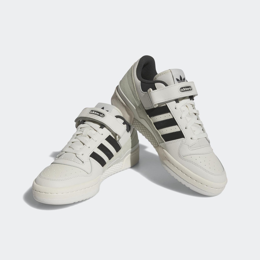 Adidas Bóng rổ Giày Forum Low Nam Xám IE7217