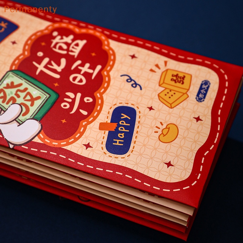 Set 6 bao Lì Xì Đỏ May Mắn Cho Năm Mới Phong Cách Trung Hoa