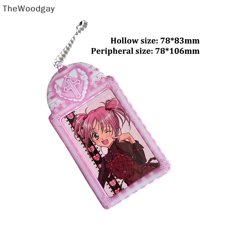 Thewoodgay Dây Treo Thẻ idol Bảo Vệ Tay Áo Kiểu Hàn Quốc Ngọt Ngào Dễ Thương Làm Quà Tặng Cho Học Sinh