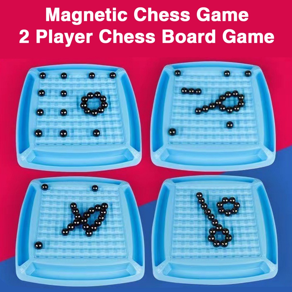 Bộ Trò Chơi Cờ 2 Người Chơi Cờ Vua Hít Nam Châm Tương Tác Giáo Dục Sớm Cho Bé