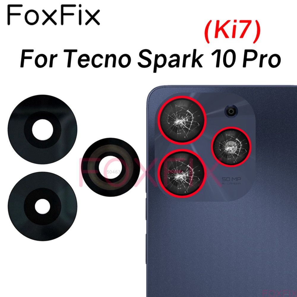 Lưng Vỏ Bảo Vệ Ống Kính camera Sau Cho tecno spark 10 pro ki7