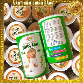 Ngũ cốc lợi sữa min min care mẫu mới 38 loại hạt ngũ cốc dinh dưỡng