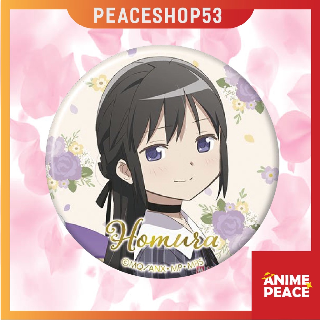 Huy hiệu Mahou Shoujo Madoka Magica  Lấp Lánh Huy Hiệu Anime Mahou Shoujo Madoka Magica Ver 2 HH48