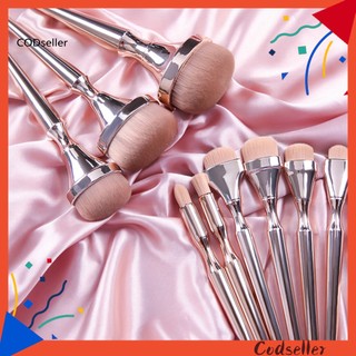 Cods Set 9 Cọ Trang Điểm Làm Đẹp Chuyên Nghiệp Bằng Nhựa Mịn Tay Cầm Bằng Nhựa Thoải Mái Để Che Khuyết Điểm Mắt
