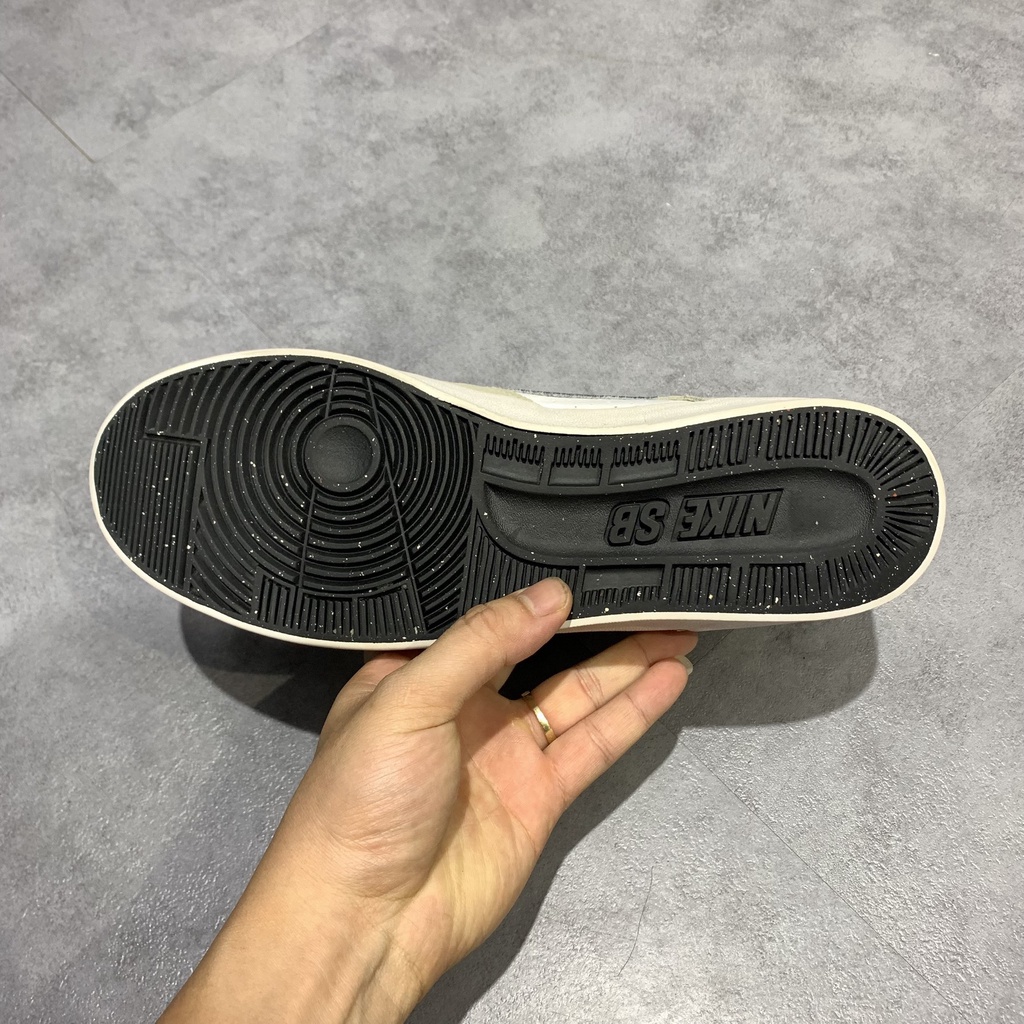 2hand giày NIKE DELTA FORCE VULC SB TRIPLE WHITE 942237-112 SIZE 42 PVN10128