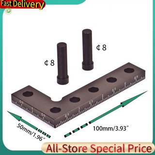 Thước đo góc vuông 90 độ bằng hợp kim nhôm chuyên dụng cho chế biến gỗ