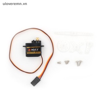 Uloveremn 1 bánh răng kim loại mini es08maii 12g ana servo 1.8kg 0.12sec es08ma vn