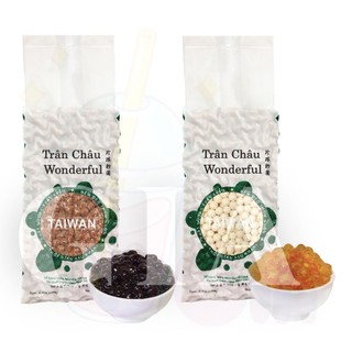 Trân châu Wonderful caramel, hoàng kim gói 1kg