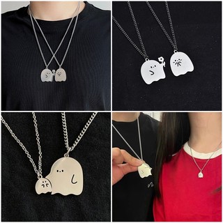 [XN] Vòng cổ Mặt Hình Ma Dễ Thương Cho Cặp Đôi