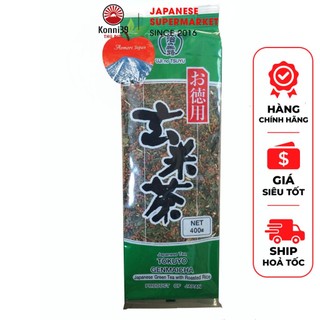 [DATE 6.2025] TRÀ XANH GẠO LỨT RANG TOKUYO 400G HÀNG NHẬT NỘI ĐỊA