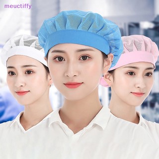 Meuctiffy Mũ Đồng Phục Đầu Bếp / Phục Vụ Nhà Hàng / Quán Cà Phê Co Giãn Thoáng Khí Cho Nam Và Nữ VM