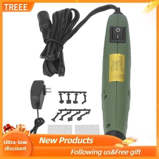 Treee p‑500‑15 power sander mini pen diy sanding máy đánh bóng phích cắm us 100‑240v