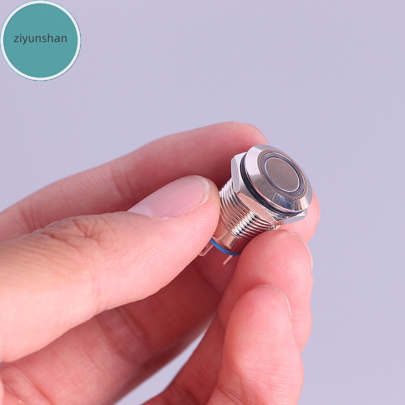 Nút Nhấn Công Tắc Đèn led Bằng Kim Loại 12mm ziyunshan vn
