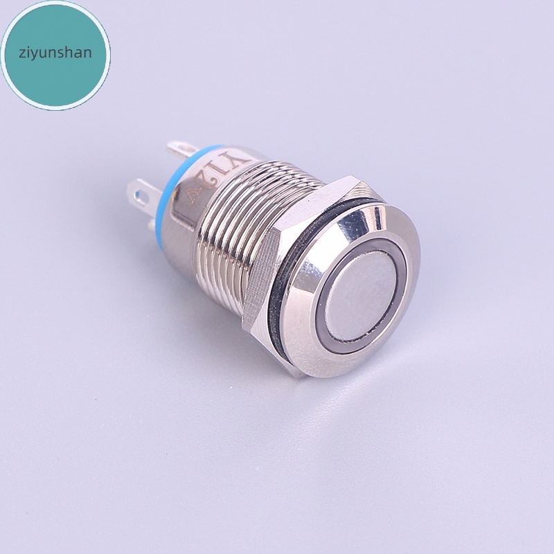 Nút Nhấn Công Tắc Đèn led Bằng Kim Loại 12mm ziyunshan vn