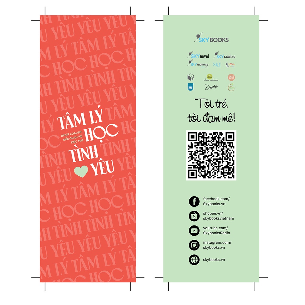 Sách Tâm Lý Học Tình Yêu - Bí Kíp Loại Bỏ Mối Quan Hệ Độc Hại