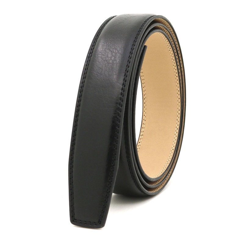 Thắt Lưng denim Không Khóa Tự Động 3.5cm Dành Cho Nam