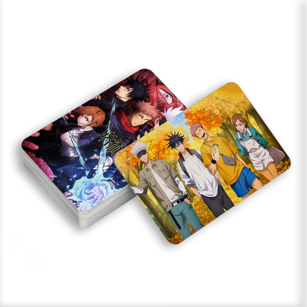 Jujutsu Kaisen Lomo Card Double Sided Photocard Sticker 96pcs/box