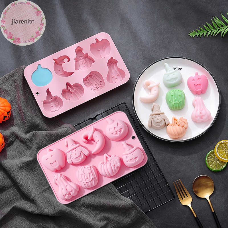 Khuôn Silicon Làm Bánh Kẹo Sô Cô La Chủ Đề halloween vn