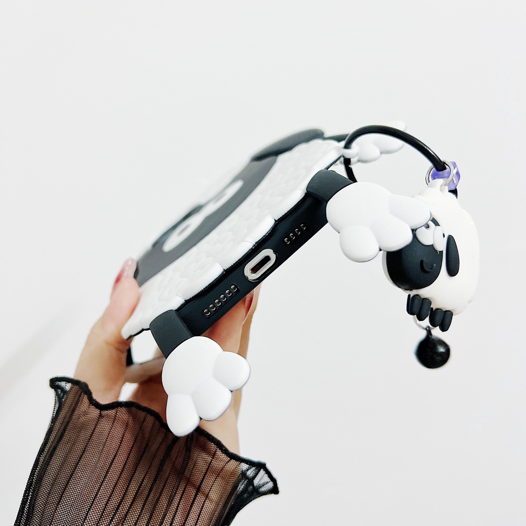 Ốp Điện Thoại Silicon Hình Chú Dê Cho samsung 20u s20fe s21fe s20u s21u s22u s23u s8 s9 s10 s20 s21 s22 s23 plus note20 20u