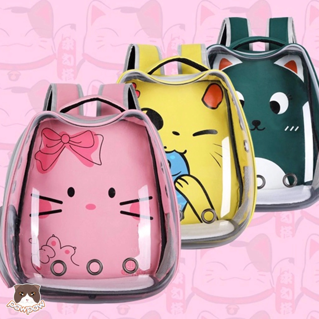 Balo Tai Mèo Phi Hành Gia Trong Suốt Nhiều Mẫu Mã , Balo Vận Chuyển Chó Mèo thú cưng