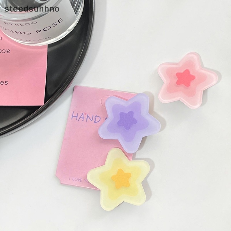 Steedsu Kẹp Tóc Ngôi Sao mini Ngọt Ngào Dễ Thương Cho Nữ hhno