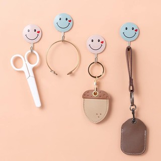 ( Bán buôn - Sỉ) Set 3 Móc Dán Tường Mặt Cười HOOK