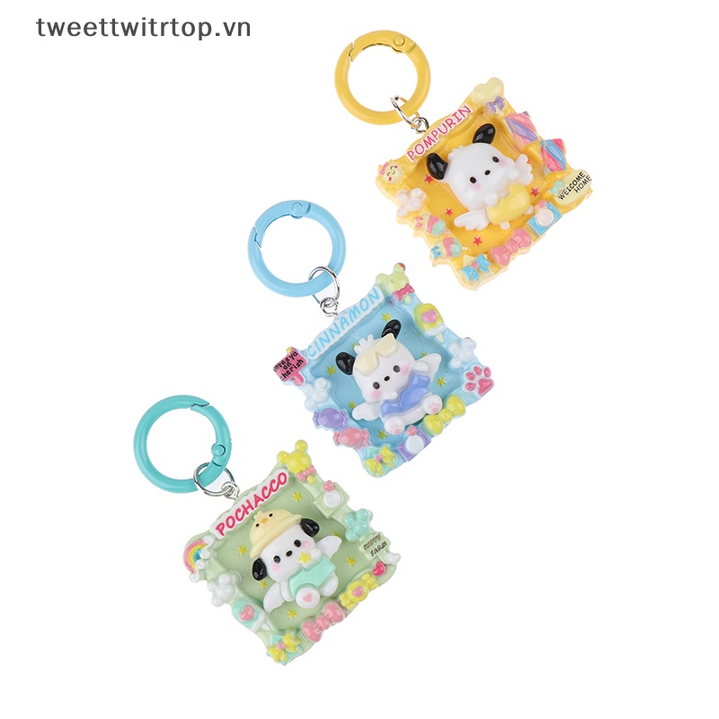 SANRIO Tri Móc Khóa Hình Nhân Vật Hoạt Hình kuromi Đáng Yêu vn