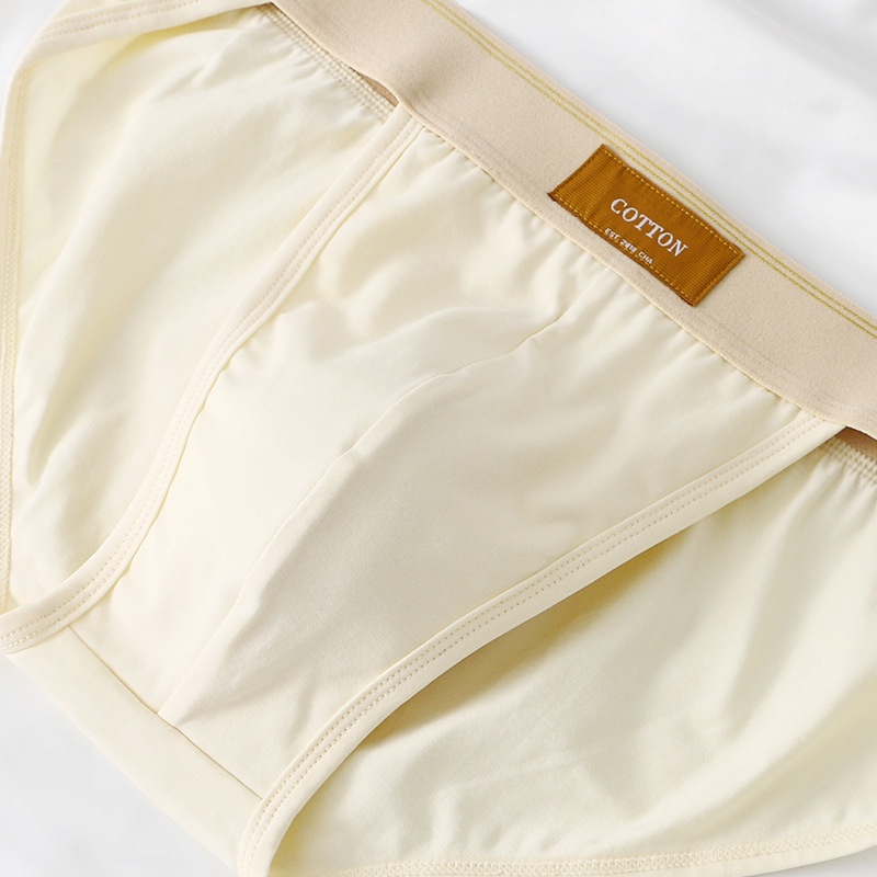 Quần Lót cotton Màu Trơn Dáng Rộng Thời Trang Cho Nam