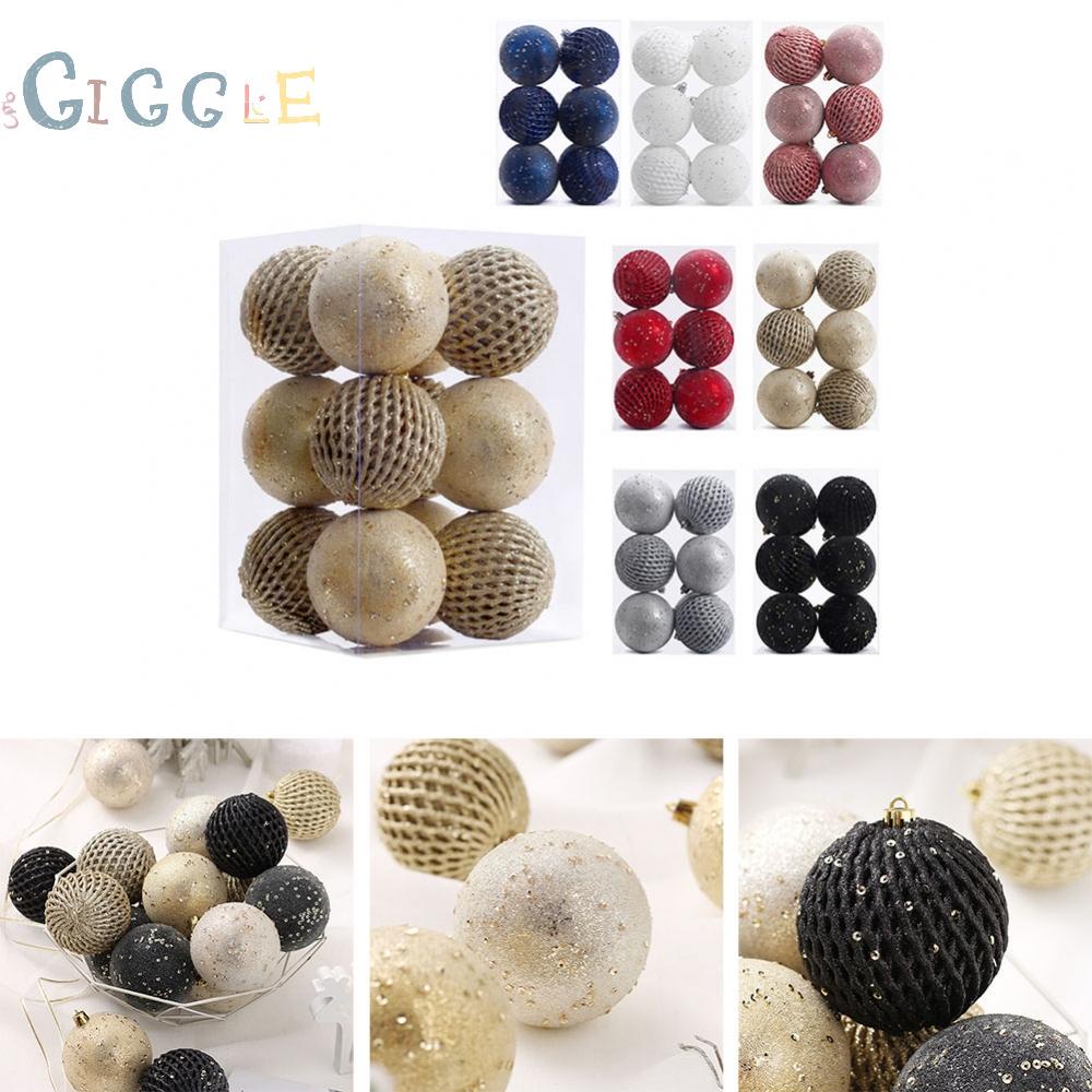Christmas Balls Set 12 Pcs Shatterproof Ccessories Wedding Decorations