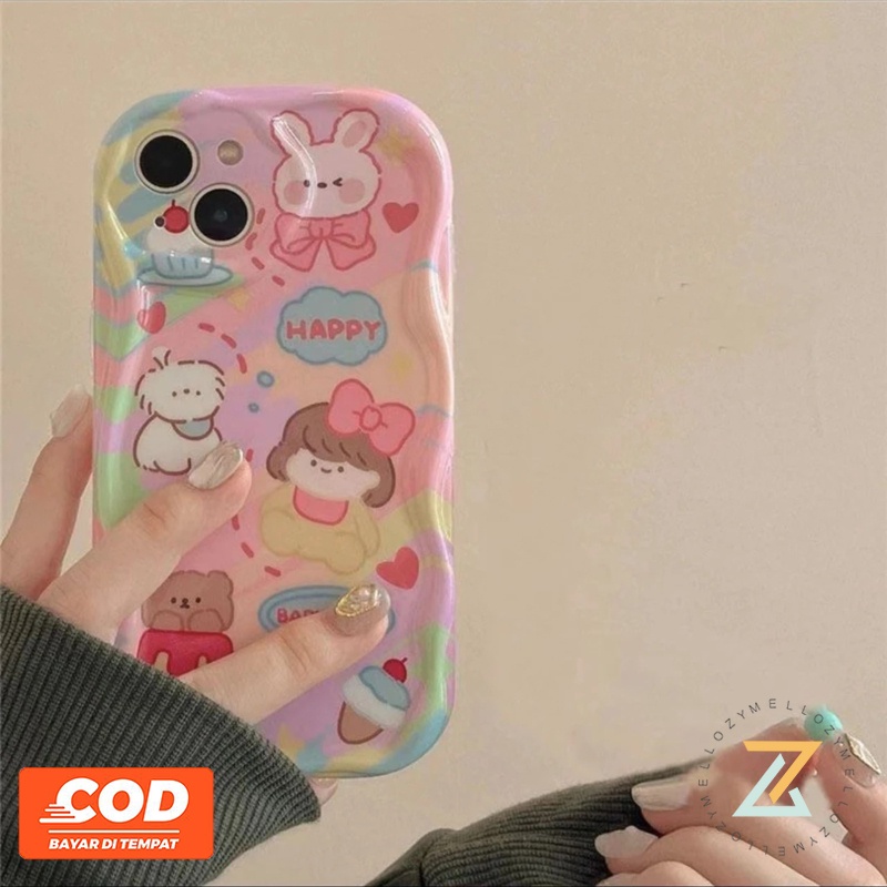 Oppo Reno11 F Reno 11 5G Reno11 Pro Reno 10 5G Reno 8T 5G Reno 8T 4G Reno 8Z 5G Reno 7Z 5G Reno 8 5G Reno 8 4G Reno 7 4G Reno 6 5G Reno 5 Reno 4F Dễ Thương Thỏ Nơ Silicone Ph