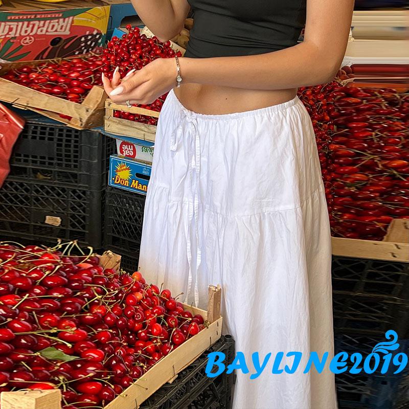 Chân Váy Chữ a Dáng Rộng Màu Sắc Thời Trang Mùa Hè Cho Nữ