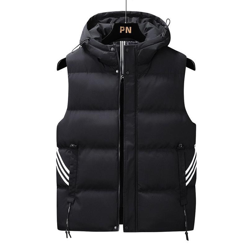 Áo Khoác cotton Có Nón Trùm Dáng Rộng Chống Gió Thời Trang Mùa Đông 2022 Dành Cho Nam