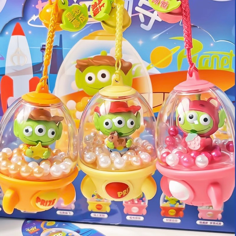 Hàng Mới Về Mô Hình Búp Bê yushou Trong toy story Ba Mắt Trang Trí Bàn Làm Việc