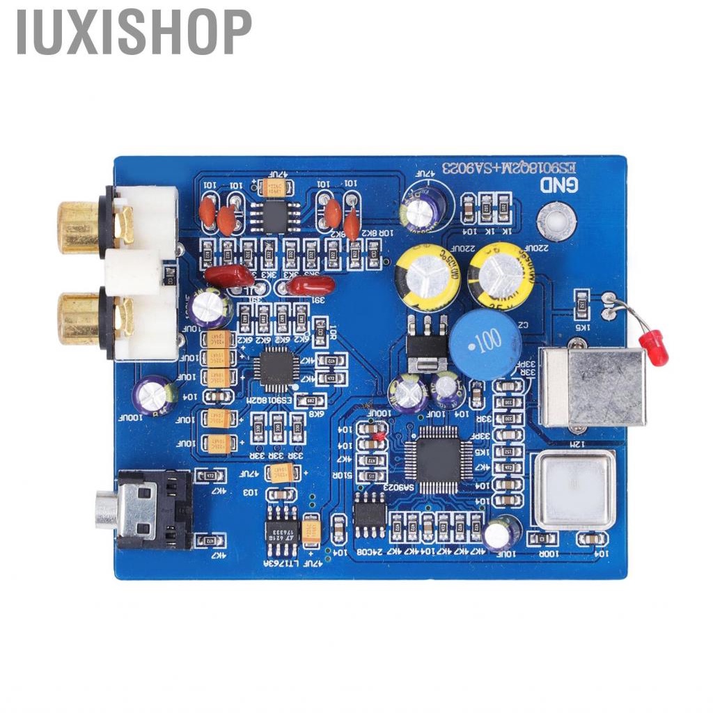 Iuxishop Audio Amplifier Module Board USB DAC  Card 24bit 96K SA9023 ES9018K2M