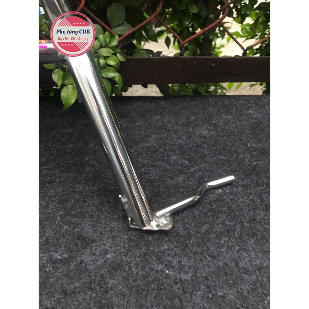 Chân chống đứng xe cub,xe dream bằng inox