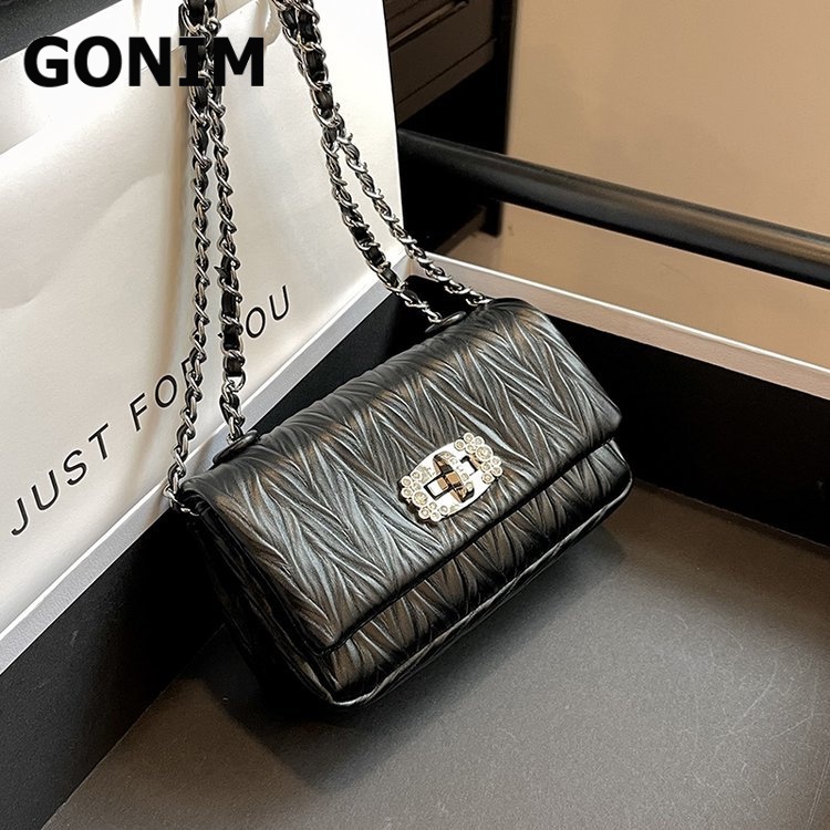 GONIM túi xách nữ túi đeo chéo kẹp nách đeo vai 2023NEW GDJ2390R8K 37Z230911