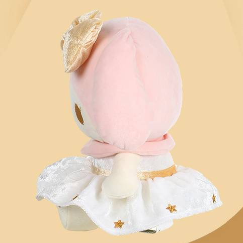 Sanrio Thú Nhồi Bông Hình kuromi melody pachacco cinnamoroll hello kitty Màu Vàng Kim Làm Quà Tặng Cho Bé Gái