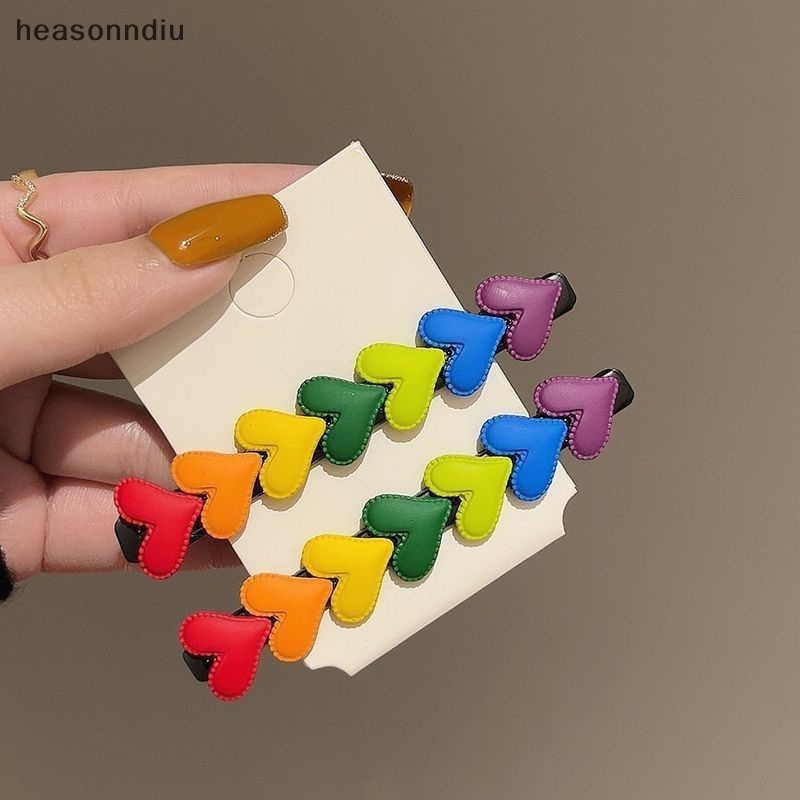 Kẹp Tóc Hình Trái Tim Phong Cách Hàn Quốc Dễ Thương Cho Nữ vn