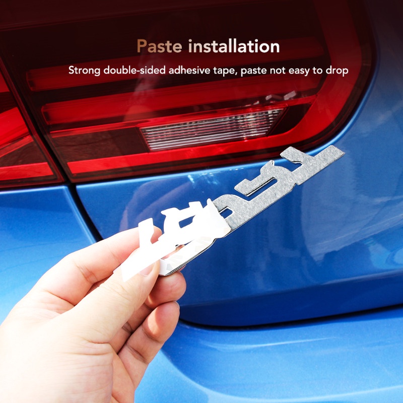 Logo Kim Loại 3d Chống Thấm Nước In Chữ sport Dùng Trang Trí Xe Hơi