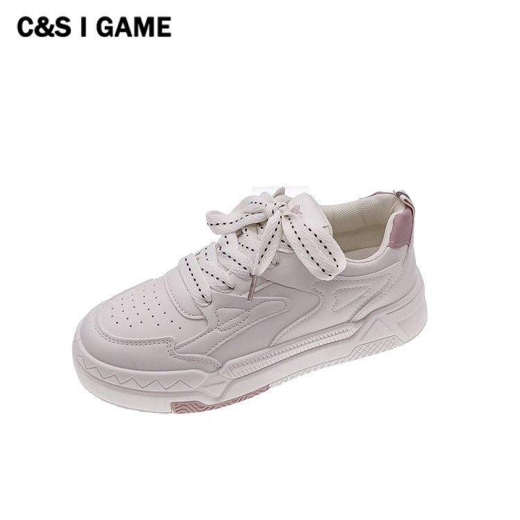 C＆S  Giày thể thao giày nữ giày bánh mì nữ đế cao 2023 Siêu Mềm Xinh Xắn FYD2390RJW 37Z230912