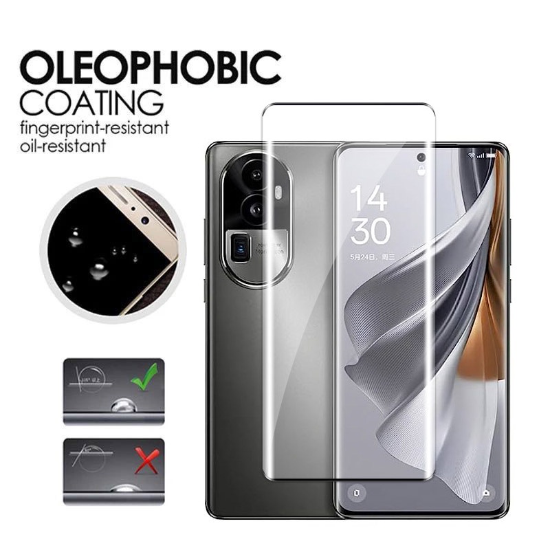 Kính Cường Lực 9H HD Trong Suốt Chống Trầy Xước Cho OPPO Reno 10 11 Pro Plus Pro + Reno10 10Pro + 5G 2023