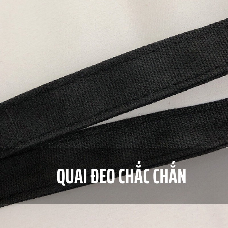 Túi Xách canvas In Chữ Phong Cách ulzzang Thời Trang Cho Nữ